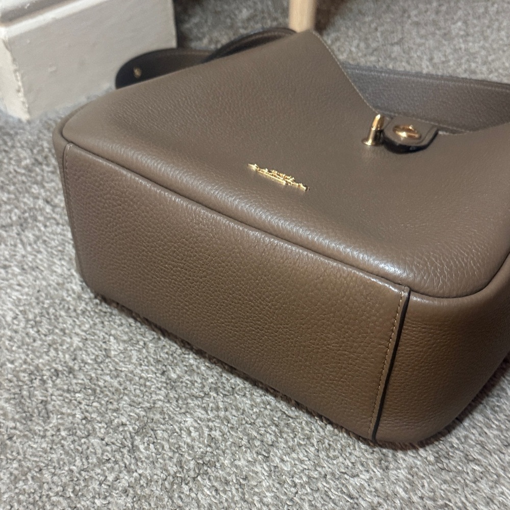 Coach Hadley Hobo convertible bag Dark Brown Leather Shoulder Bag - Picture 5 of 5